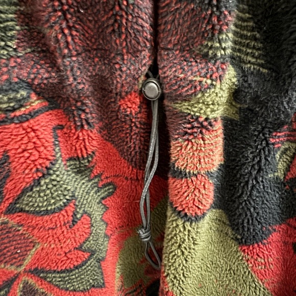 Women’s Vintage Early Winters 3/4 zip fleece jacket. Geometric pattern. Medium. - Picture 5 of 5